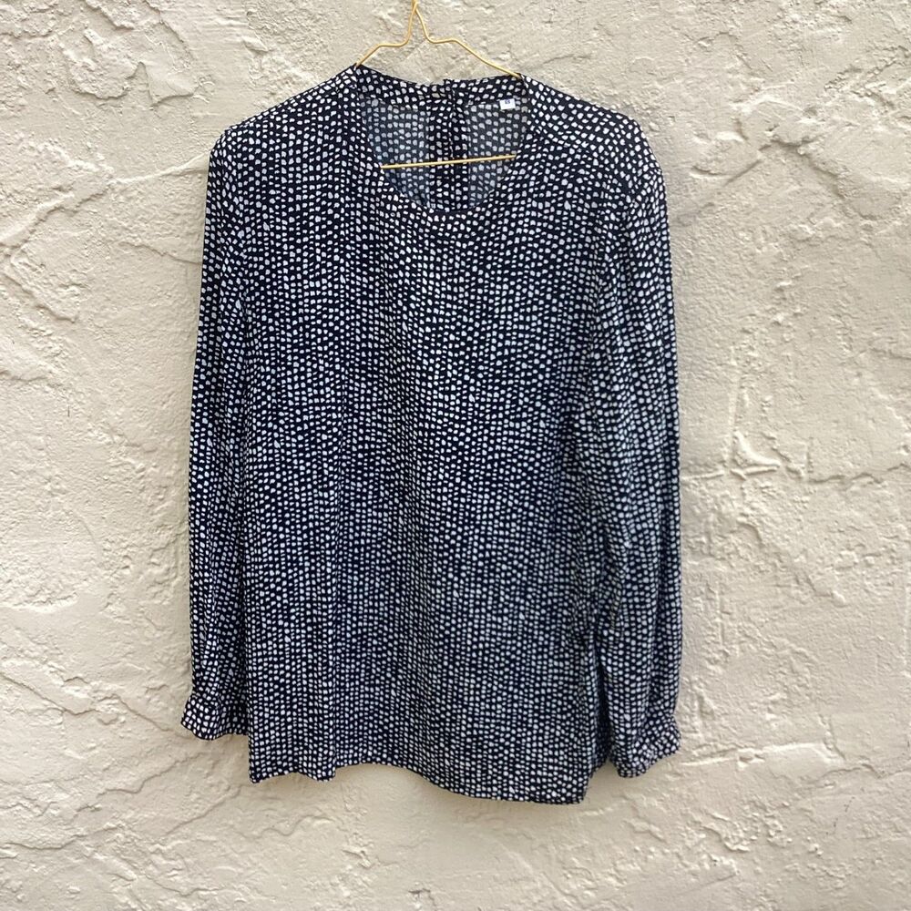Semi sheer long sleeved vintage shirt